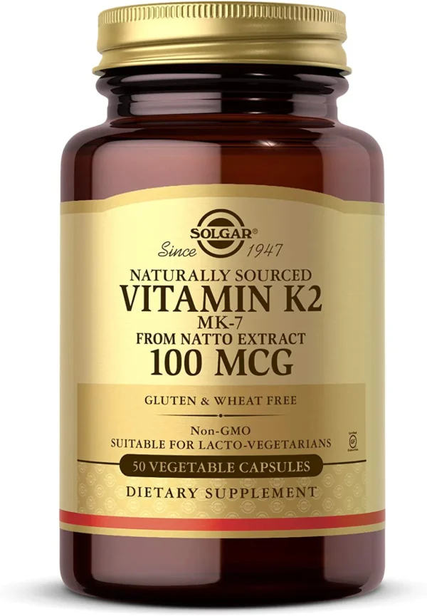 Vitamin K2 MK7 capsules 100mcg 50's