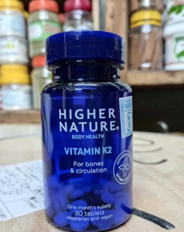 VITAMIN K2 MK7 TABLETS 30'S