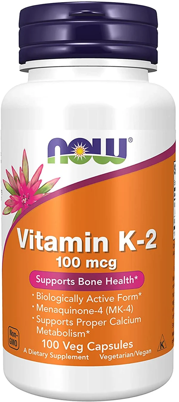 Vitamin K2 Capsules 100mcg 100's