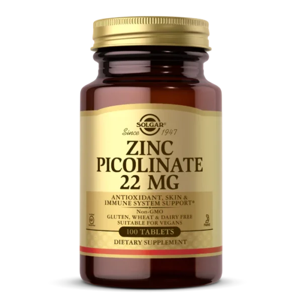 Zinc Picolinate Tablets 22mg 100's
