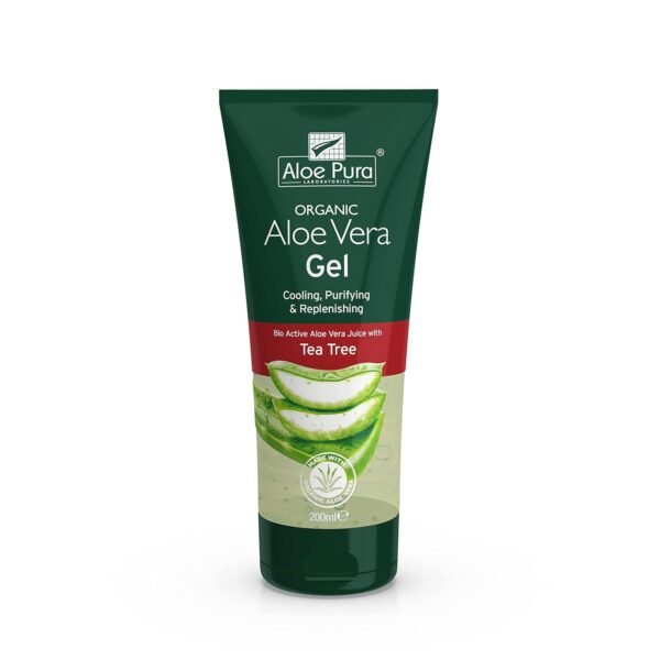 Aloe Vera Gel wth Tea Tree Oil 200ml - Organic